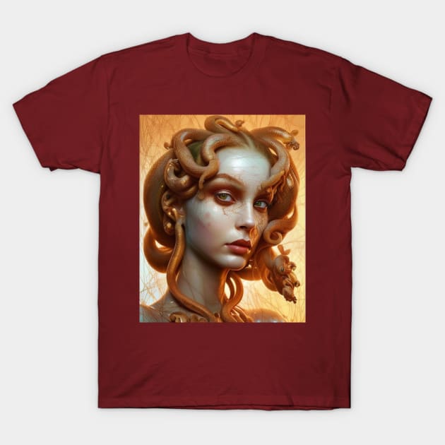 Snakes goddess T-Shirt by Be stronger than your past